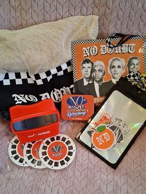 NO DOUBT OPENING NIGHT VIP BAG Viewfinder Set — Band-Themed Home Art Mixed Media